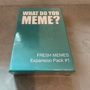 What Do You Meme? Fresh Memes Expansion Pack #1 New / Sealed